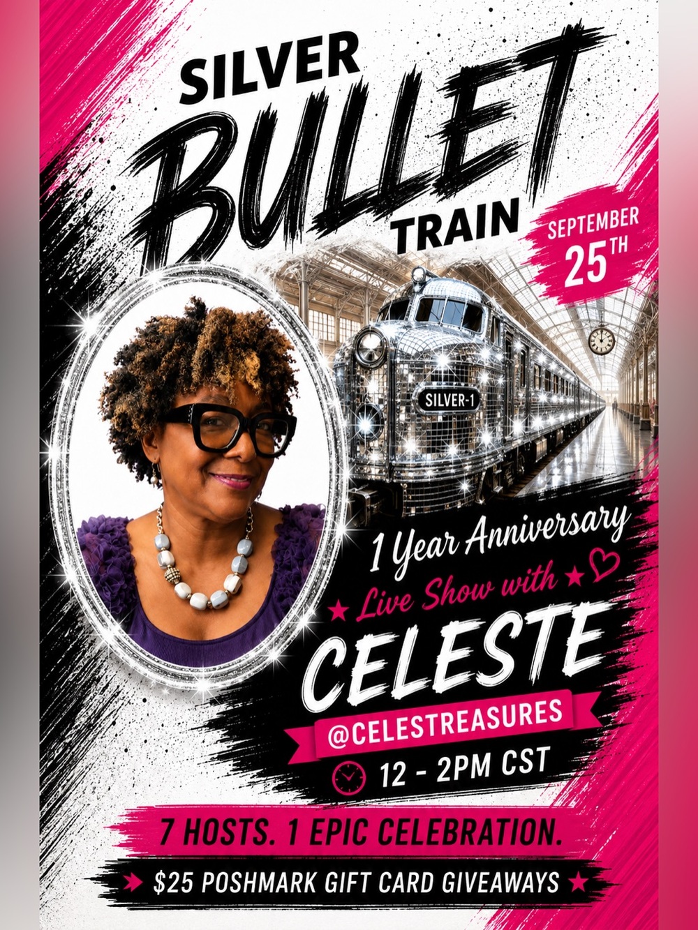 Official Silver Bullet Train Event!
Sept 25th $5 BLITZ in each show! - Picture 8 of 14